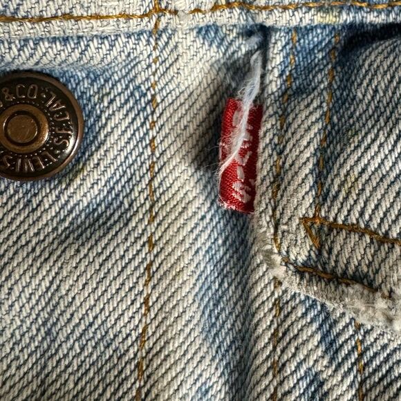 Vintage Levi’s Denim jacket for kids Made in Usa size 12 - Picture 13 of 16